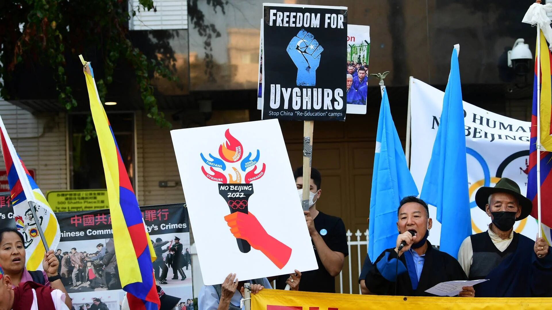 Rights groups say more than one million Uighurs and other mostly Muslim people in China's northwestern region of Xinjiang have been incarcerated in camps.