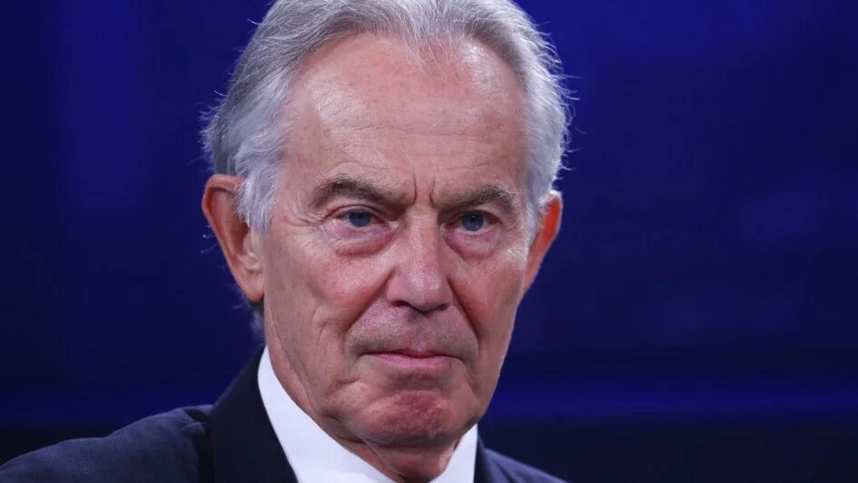 Former UK Prime Minister Tony Blair speaks in New York City on 21 September 2022 (John Lamparski/Getty Images/AFP)