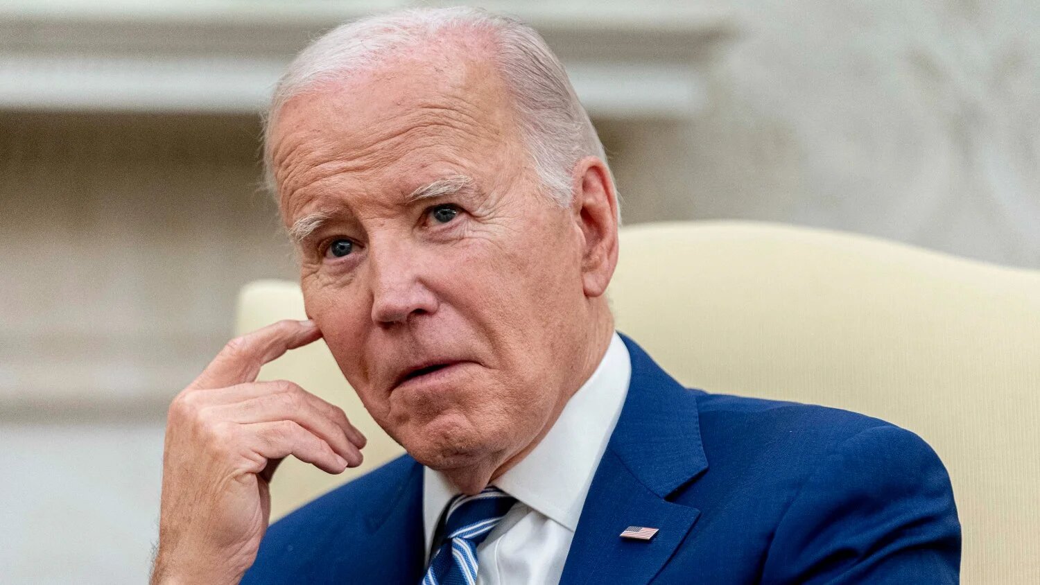 US President Joe Biden meets with Indonesia's President Joko Widodo in the Oval Office of the White House on 13 November 2023 in Washington.