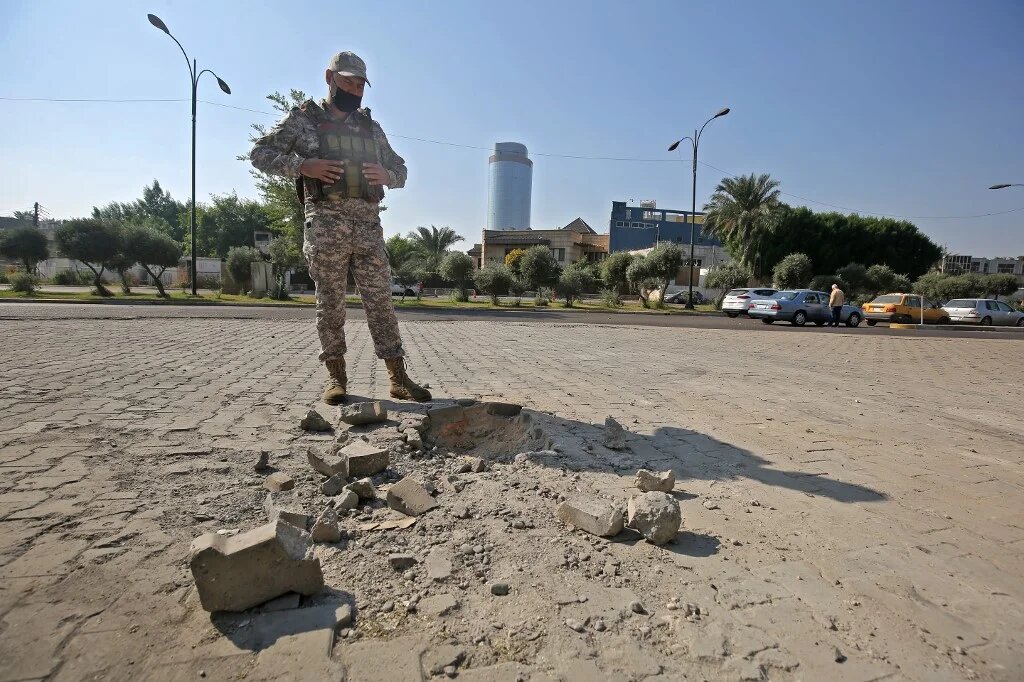 On 18 November, a volley of rockets slammed into the Iraqi capital breaking a month-long truce on attacks against the US embassy.