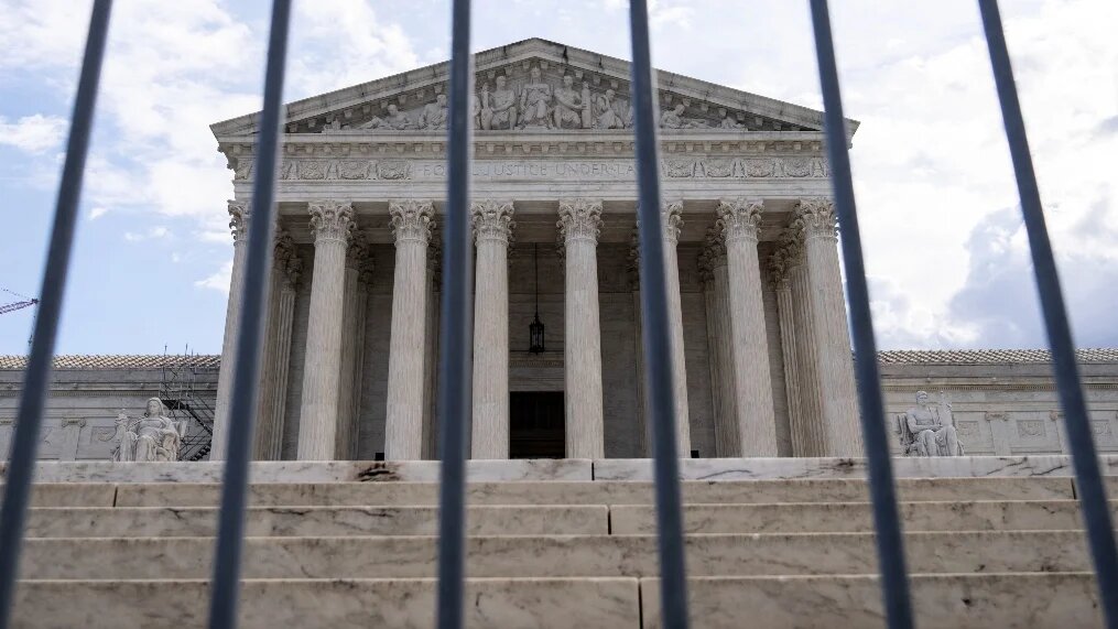 A view of the US Supreme Court on 21 February 2023 in Washington.