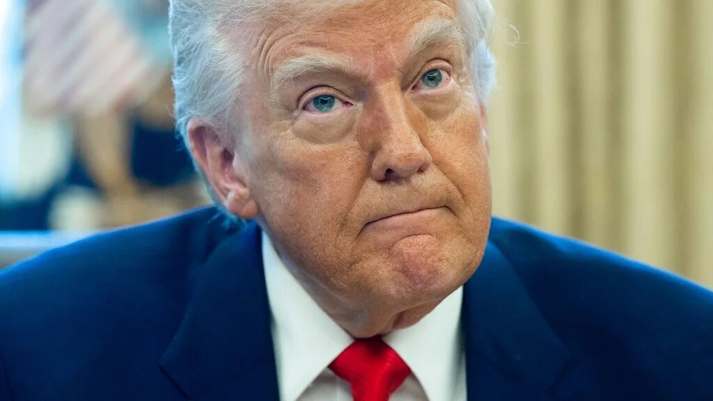 US President Donald Trump speaks in the Oval Office in Washington, DC, on 9 April 2025 (Saul Loeb/AFP)