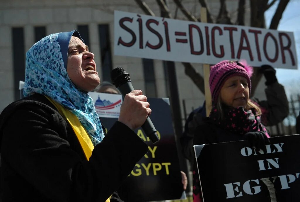 Human rights groups estimate there are around 60,000 political detainees in Egypt