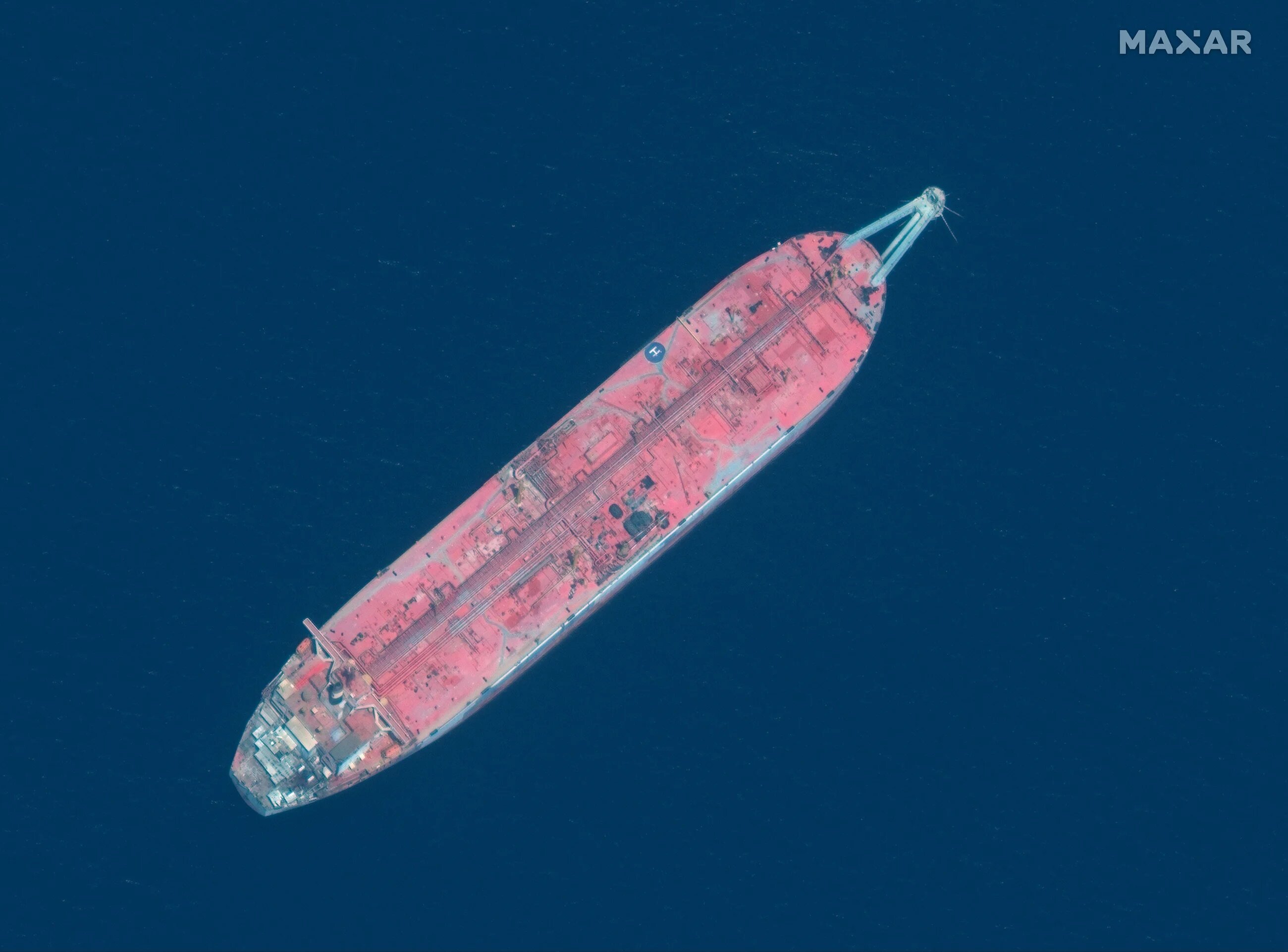 The Safer oil tanker has been docked 60km (37 miles) north of Yemen's port city of Hodeidah since the late 1980s.