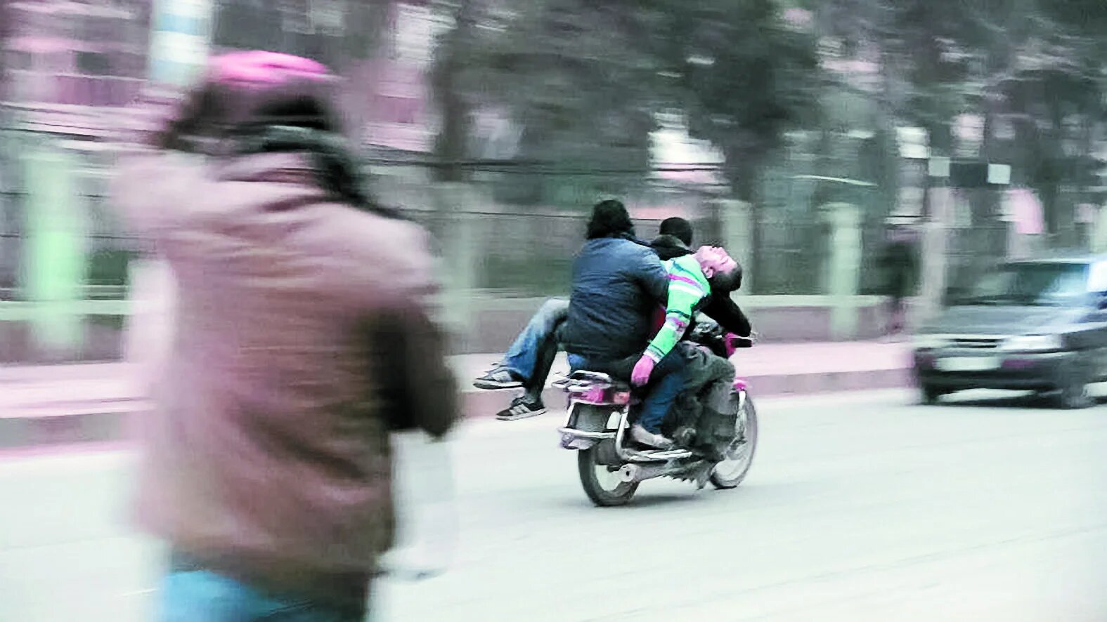 Untitled photograph by Ahmad al-Khalil from 2013 - despite government crackdowns, the inhabitants of Manbij continued to demonstrate
