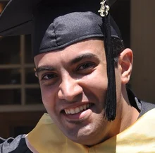 After his studies, Sadhan returned to Saudi Arabia to work for the Red Crescent (Courtesy Areej al-Sadhan)