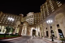 The Ritz-Carlton Riyadh where more than 350 royals, officials and business men were locked up starting in November 2017 (AFP)