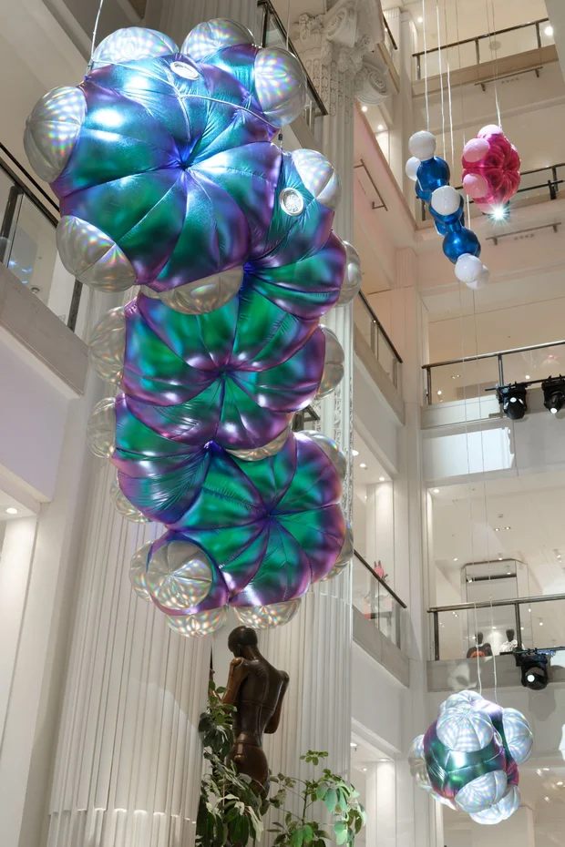 SELFRIDGES MONIRA AL QADIRI BENZENE FLOAT, 2020, SHOT BY LEWIS RONALD