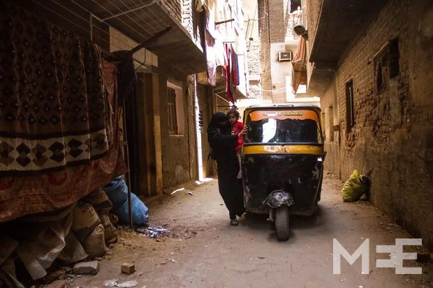 Sabeh says she faces hostility from male drivers (MEE/Belal Darder)