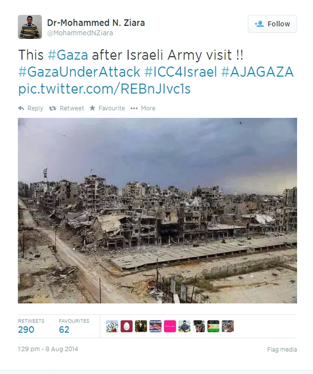 Gaza levelled 