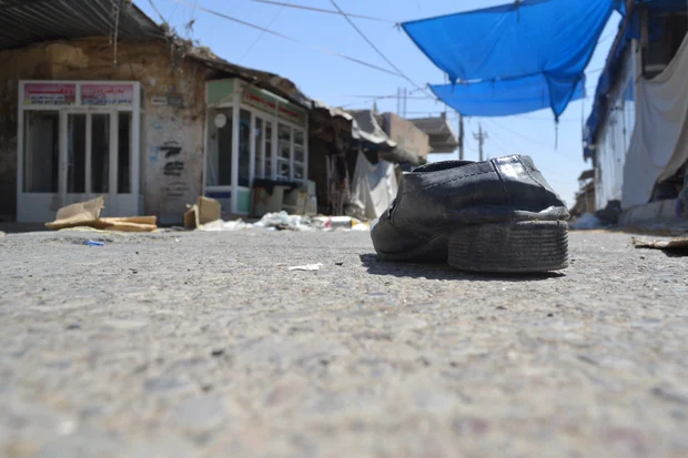 Makhmour residents fled in a hurry (MEE / Matthew Vickery)