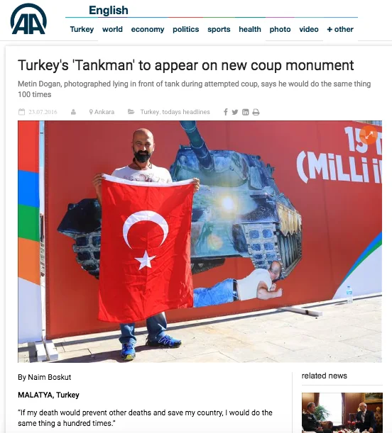 Tank Man AA