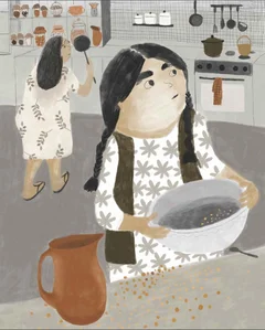 'The Story and the Chickpea', focuses on a girl named Salwa in Sanaa, Yemen