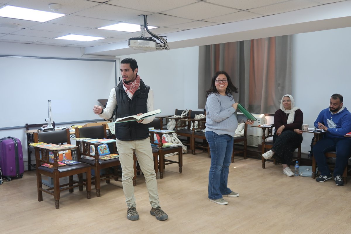 The YA panel was moderated by Suanne Abu Ghaida (L), an expert in Arabic YA (Suanne Abou Ghaida)