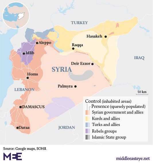 Syria Map