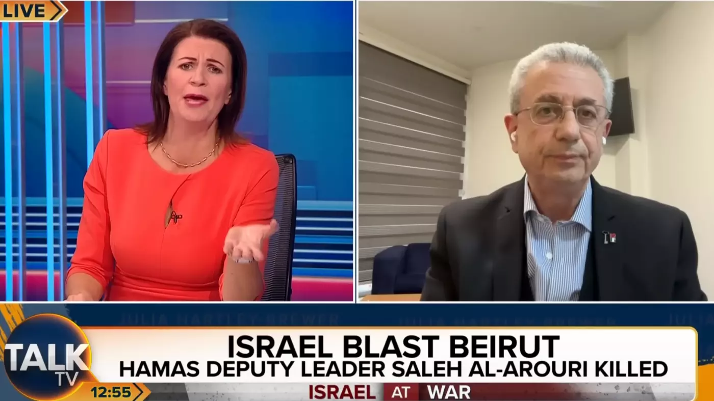 julia hartley brewer mustafa barghouti