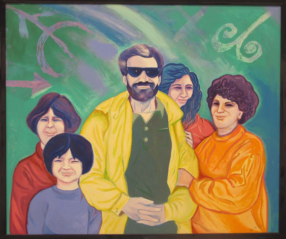 Thuraya al-Baqsami's family portrait, Return of the Parted (Thuraya al-Baqsami)