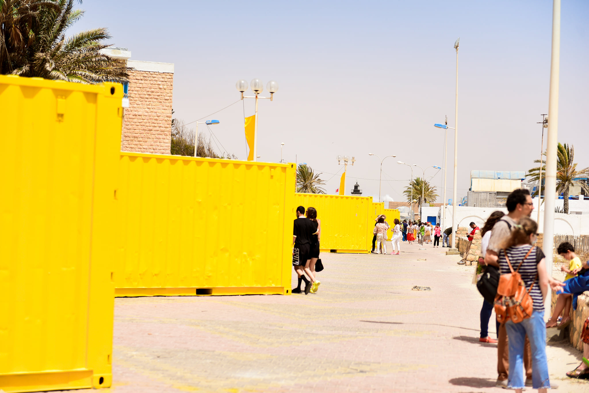 The physical festival came to an abrupt end after an attendee tested positive for covid, shifting events online (Gabes festival))