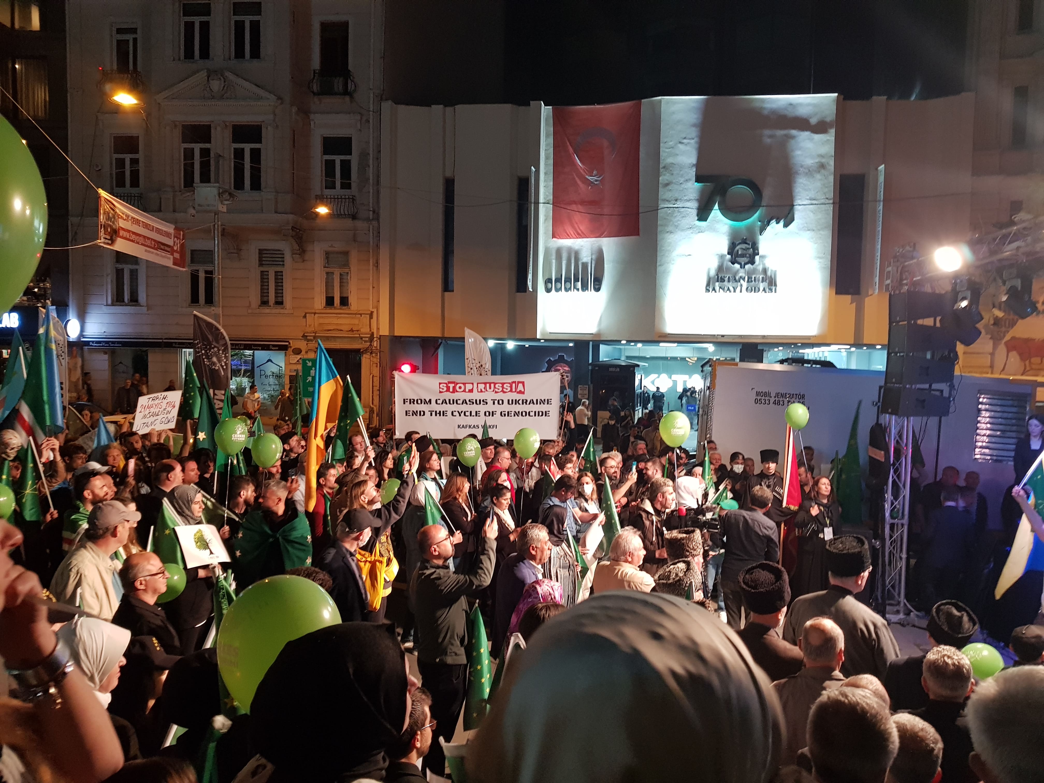 turkey circassian protest may 2022