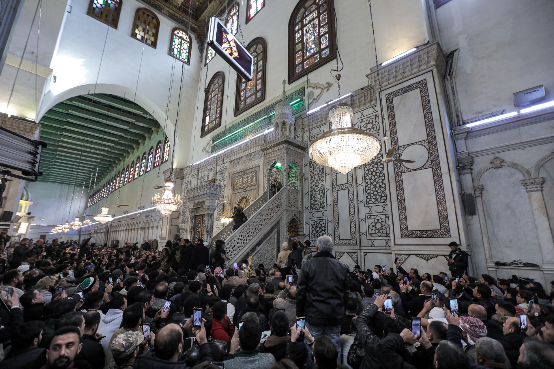 first friday prayer after assad damascus