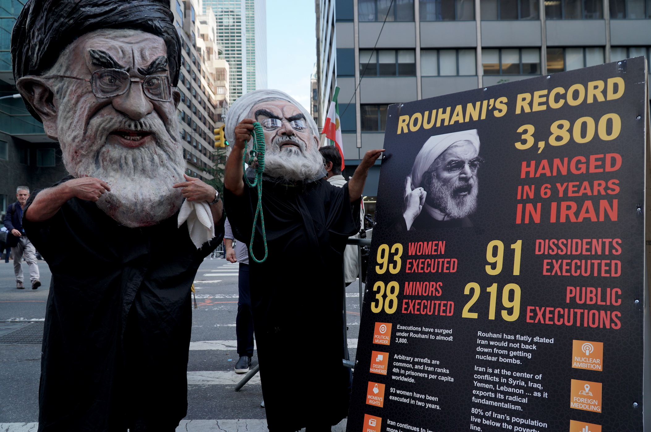 There are marches of every type and kind during the UN General Assembly [MEE/Azad Essa]