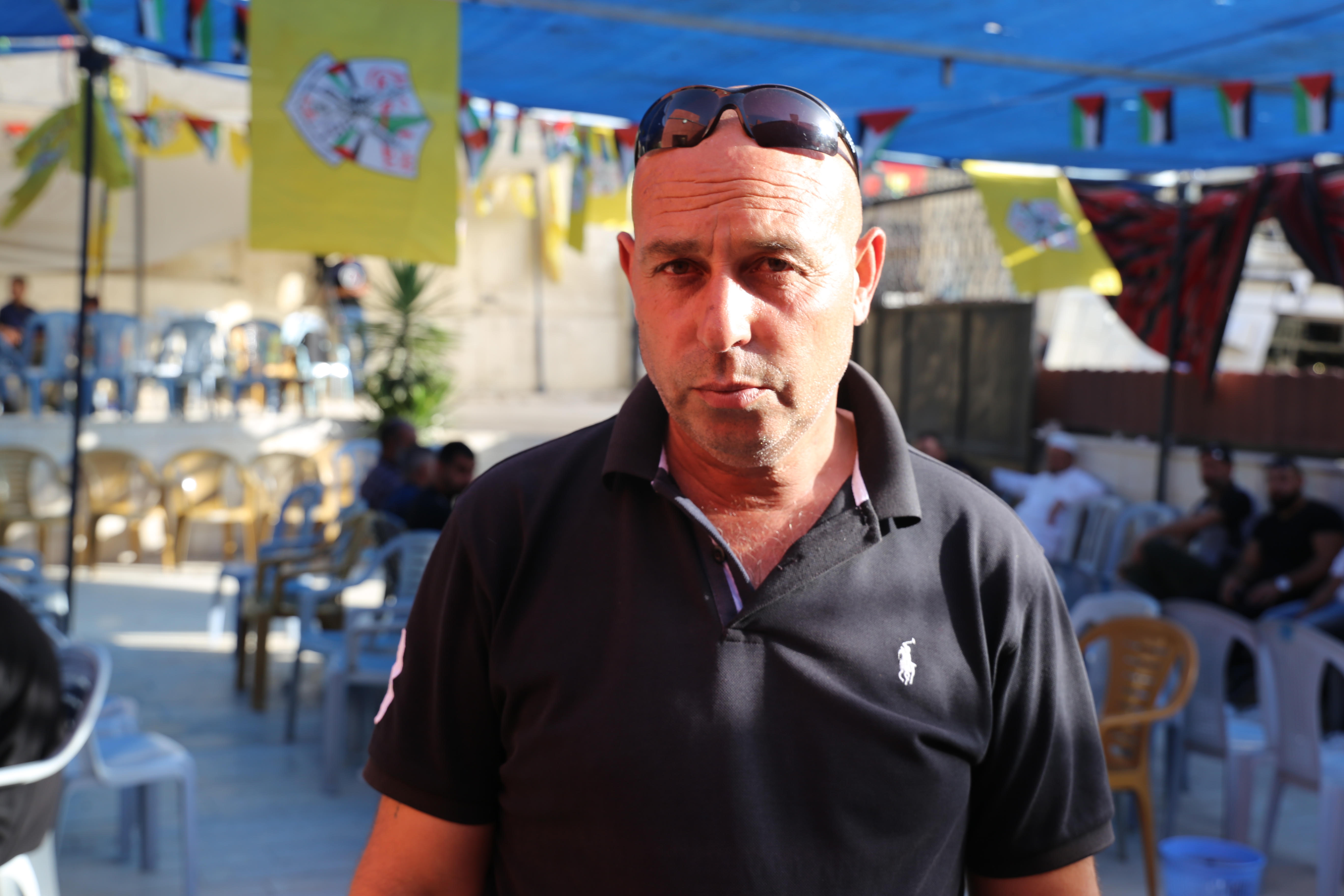 Mohammad Taqatqa, the uncle of Nassar Taqatqa  (MEE/Akram al-Waara)