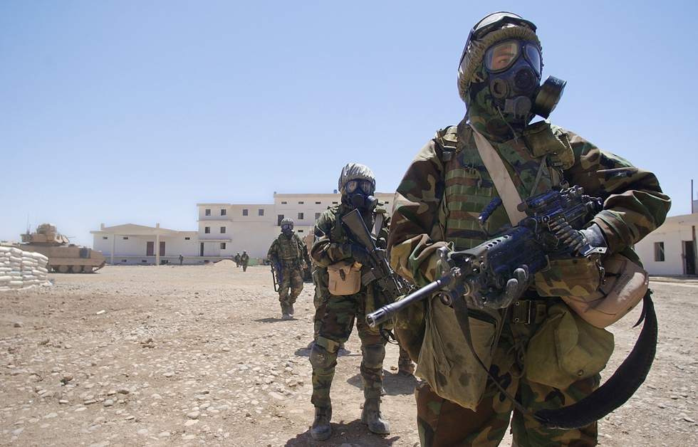 On a découvert en 2003 que des soldats américains blessés lors des combats en Afghanistan et en Irak avaient développé une multirésistance aux antibiotiques (AFP)