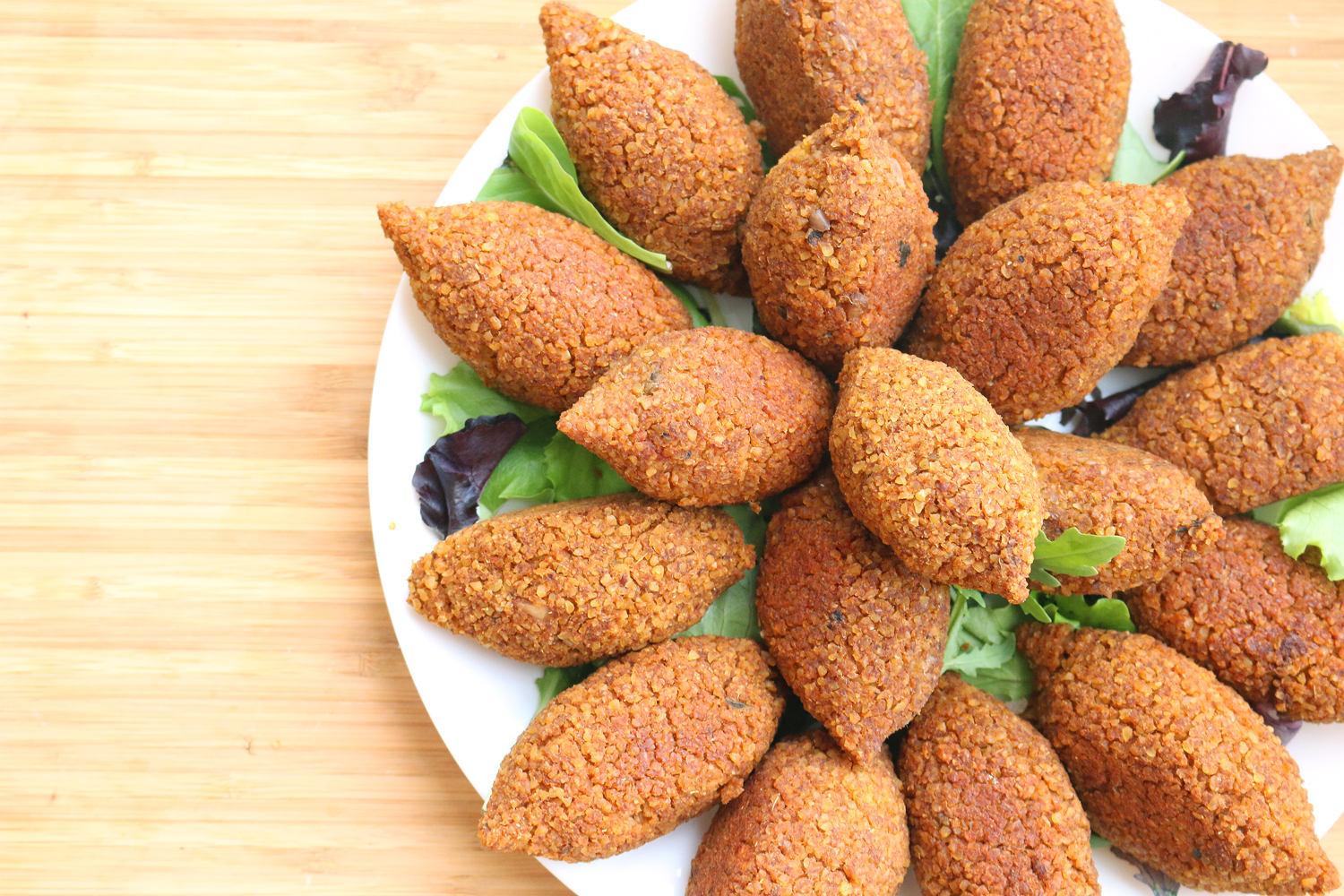 Vegan pumpkin kibbeh
