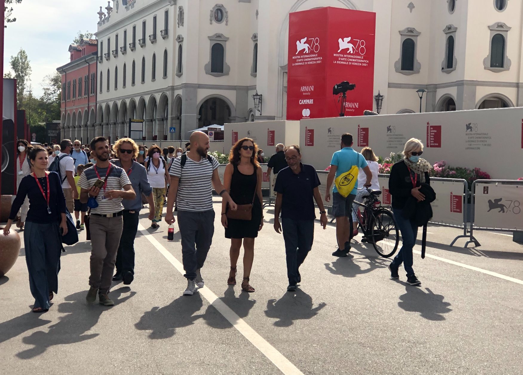 The 78th Edition of the Venice International Film Festival is running from 1-11 September (MEE/Joseph Fahim)