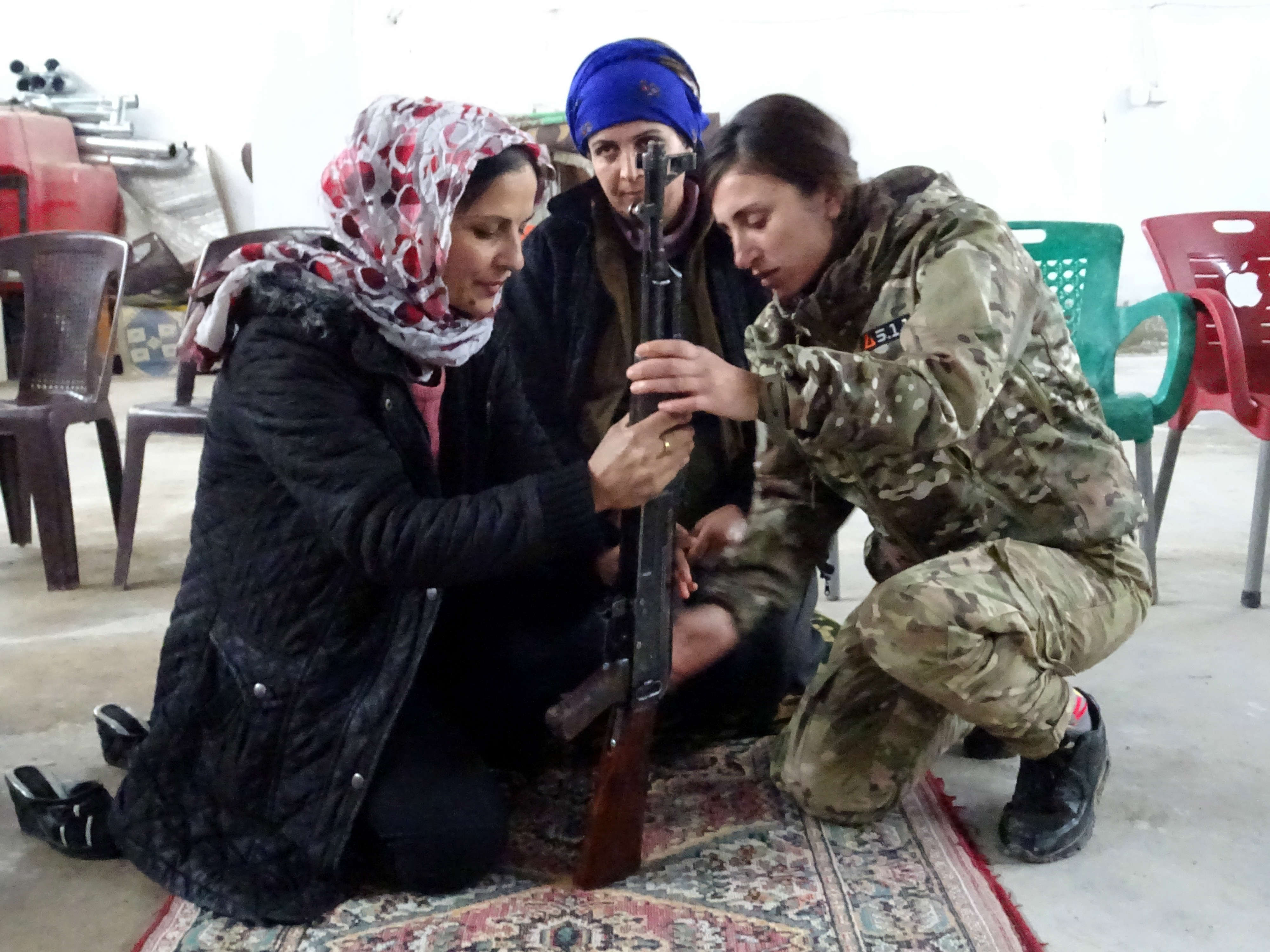 Threats of invasion by the Turkish army and its proxy fighters from the Syrian opposition have triggered civilians to act (MEE/Rojava Information Center)