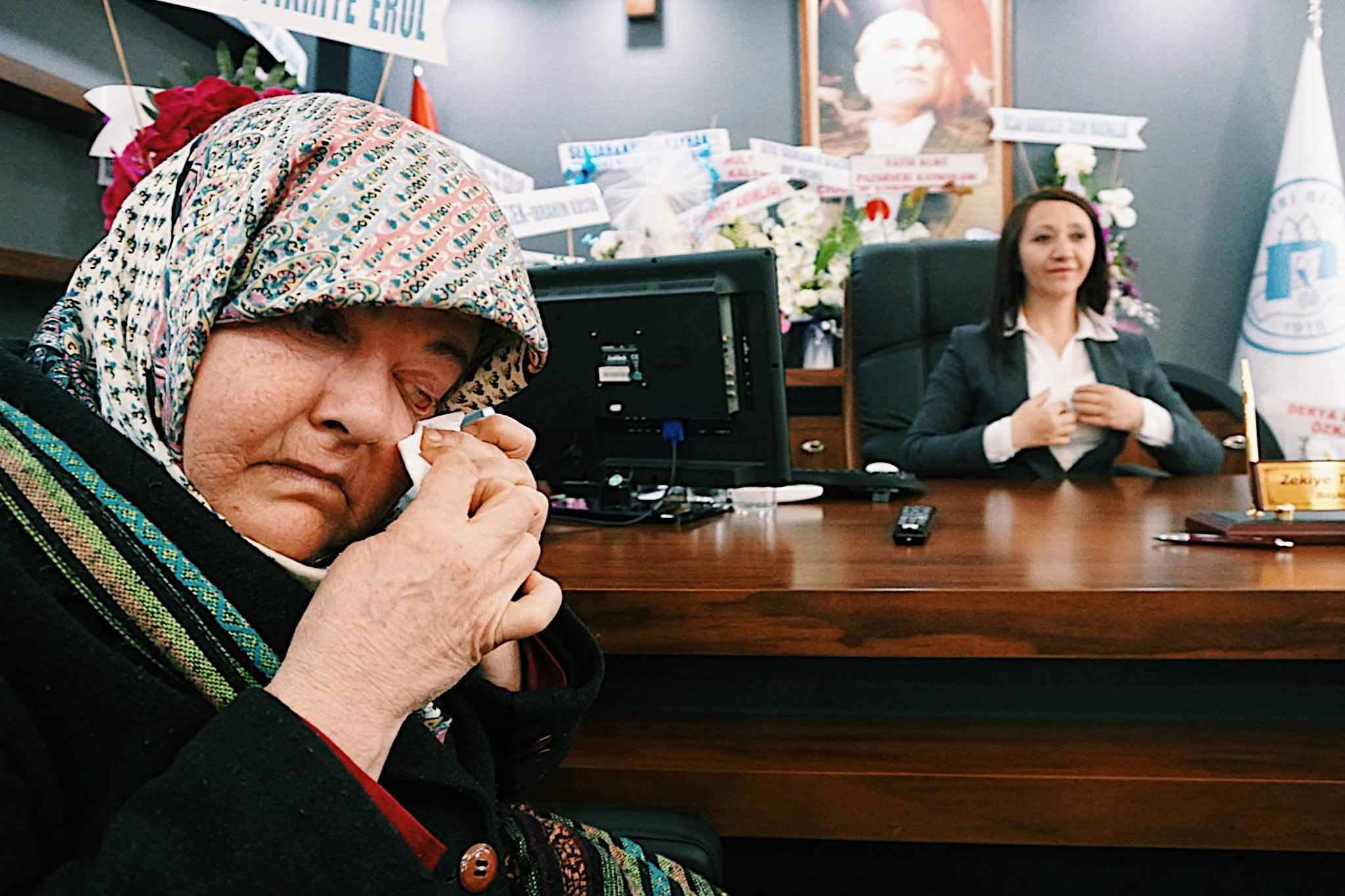 'We are extremely happy and grateful, thank God,' Sakine Can told Middle East Eye (MEE/Nimet Kirac)