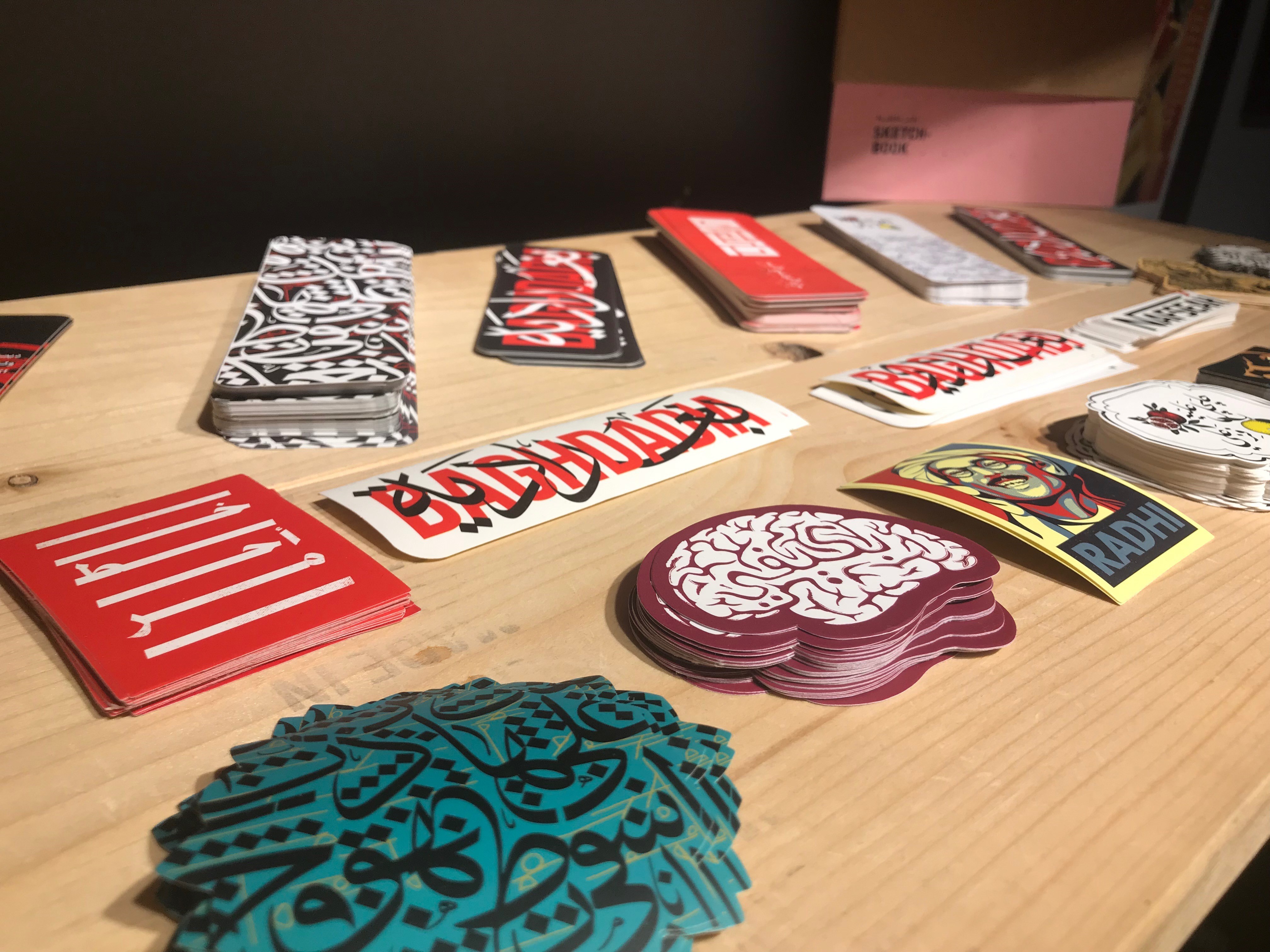 Zuqaq13 stickers reflect 